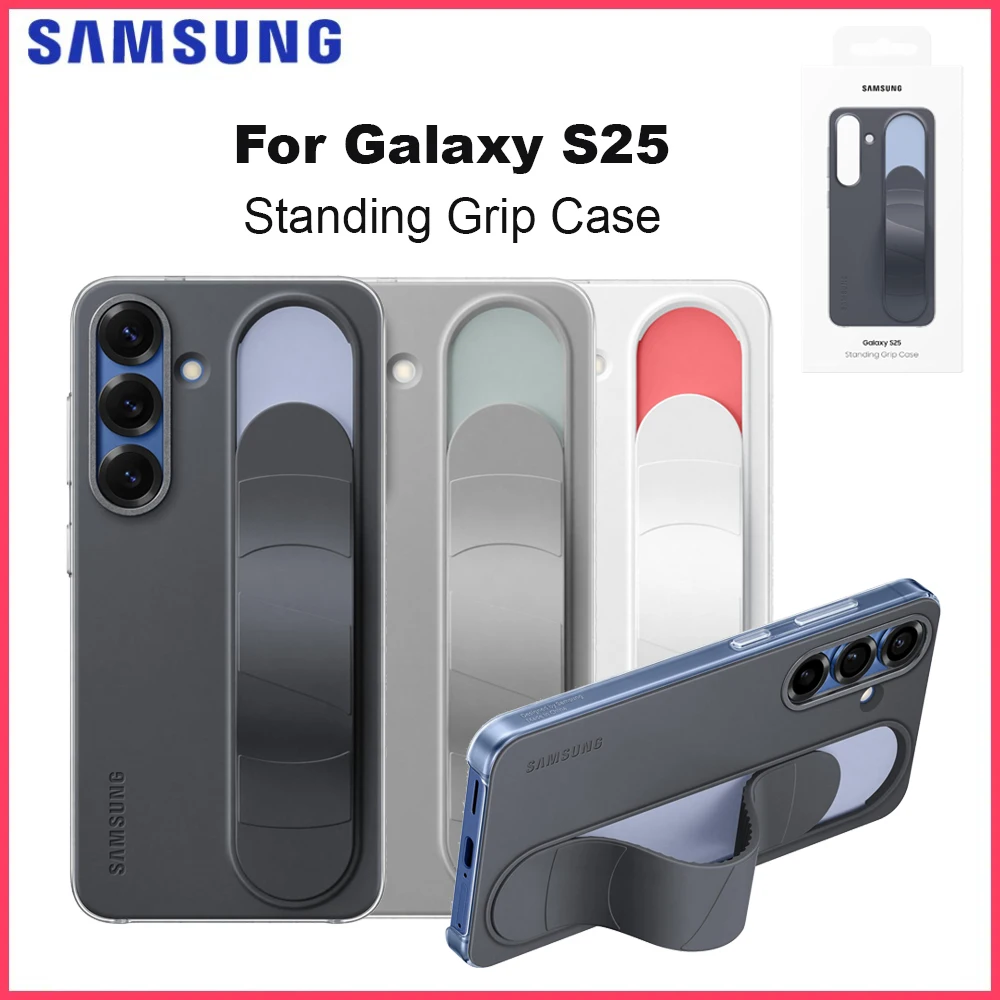 Original Samsung Galaxy S25 tanding Grip Smartphone Case EF-GS931 Standing Grip Phone case for Galaxy S25
Original Samsung Galaxy S25 tanding Grip Smartphone Case EF-GS931 Standing Grip Phone case for Galaxy S25