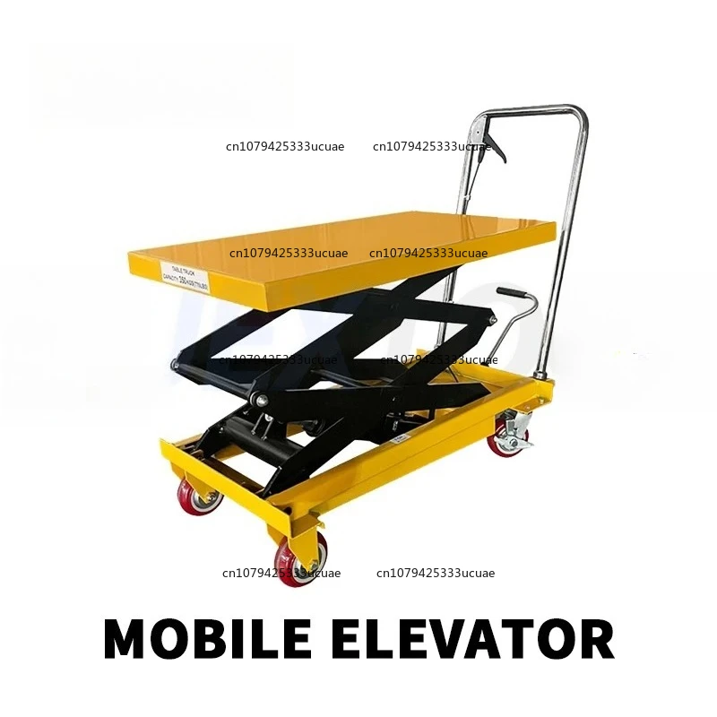 Manual Lifting Platform Truck Mobile Lift Small Lift Manual Lifting Flatbed Truck For Heavy Object Handling And Unloading
Manual Lifting Platform Truck Mobile Lift Small Lift Manual Lifting Flatbed Truck For Heavy Object Handling And Unloading