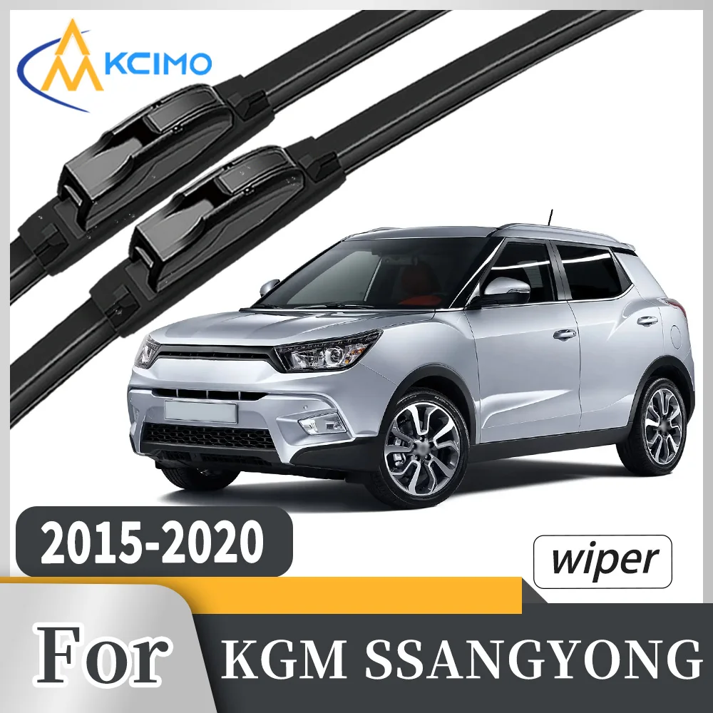 High Grade Rubber Front Windscreen Wiper Blades For KGM SSANGYONG Tivoli 2015-2020 All-Weather Noiseless Windshield Set 2Pcs
High Grade Rubber Front Windscreen Wiper Blades For KGM SSANGYONG Tivoli 2015-2020 All-Weather Noiseless Windshield Set 2Pcs