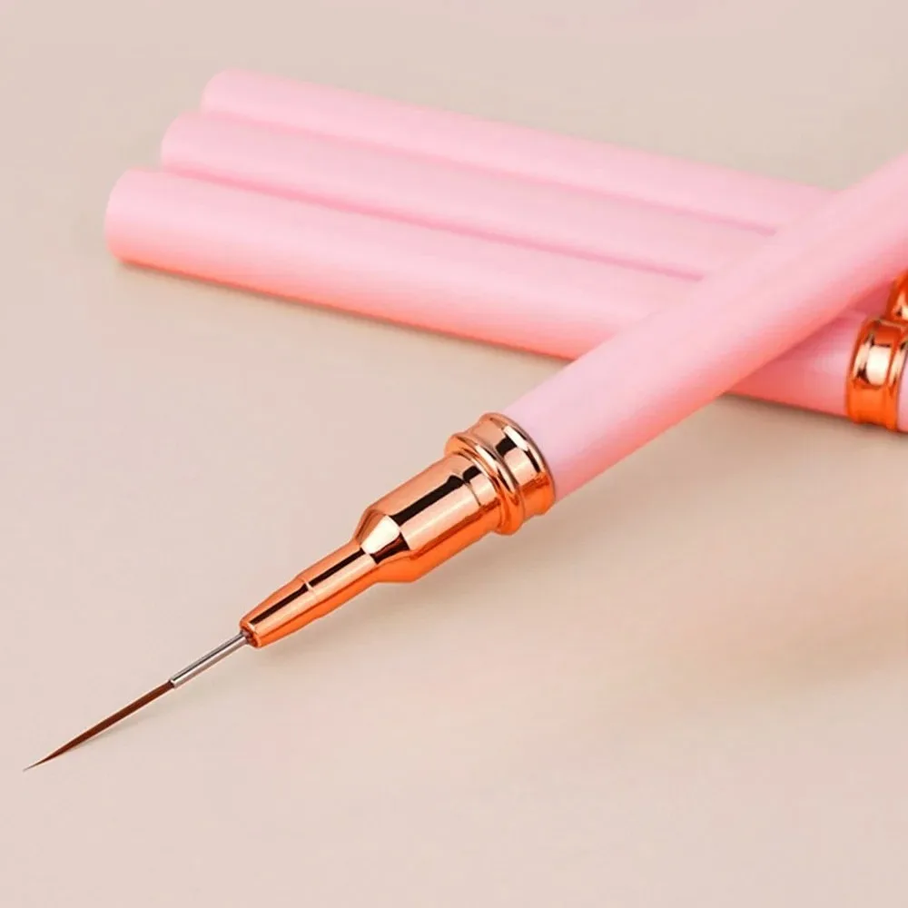 Professional Stripe Nail Art Brushes Nail Line Brush Black UV Gel Painting Pen Carved Nail Art Liner Brush for DYI Manicure
Professional Stripe Nail Art Brushes Nail Line Brush Black UV Gel Painting Pen Carved Nail Art Liner Brush for DYI Manicure