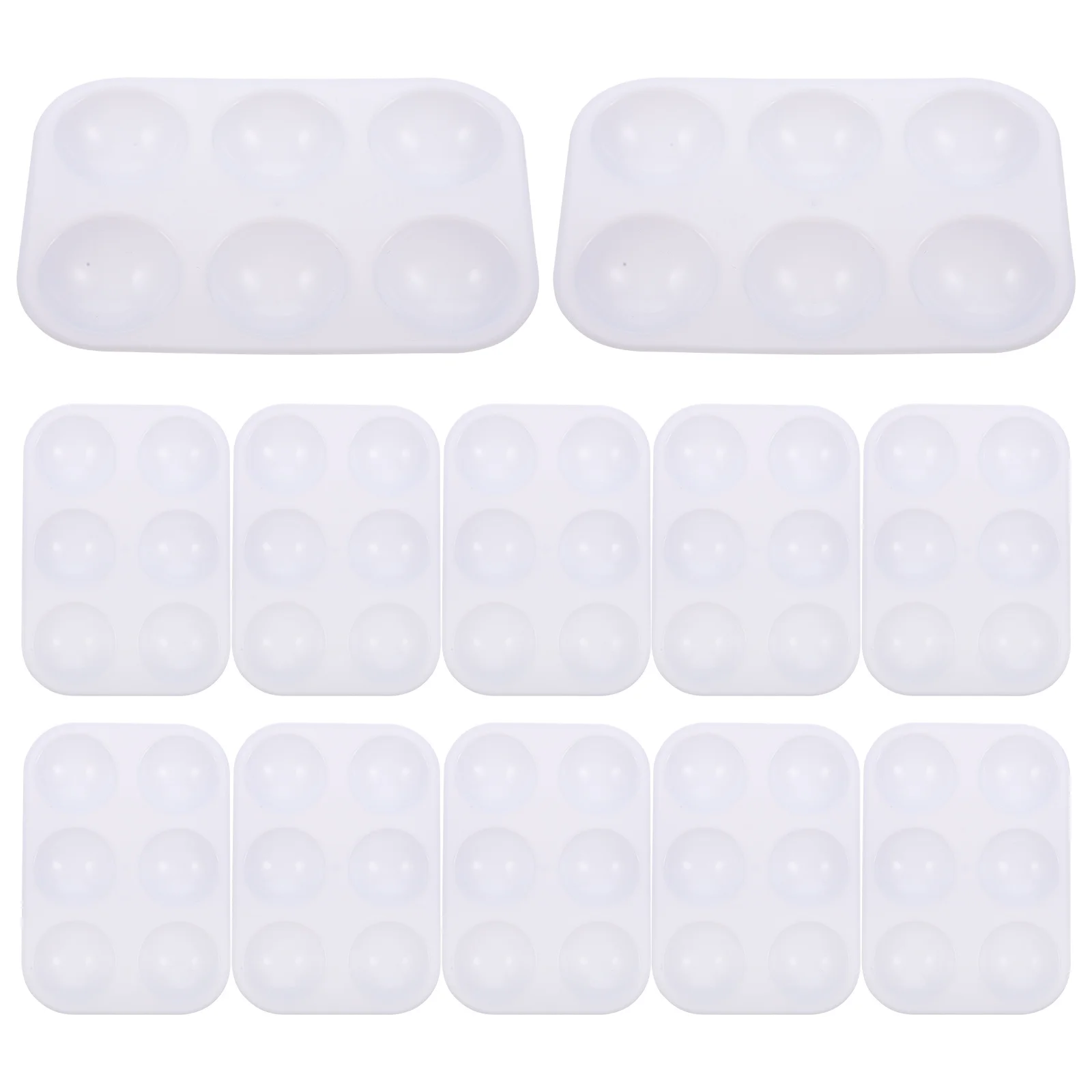 12Pcs Practical Color Palettes Watercolor Mixers Lightweight Space-Saving Perfect Artistic Accessories for Different Paintings
12Pcs Practical Color Palettes Watercolor Mixers Lightweight Space-Saving Perfect Artistic Accessories for Different Paintings