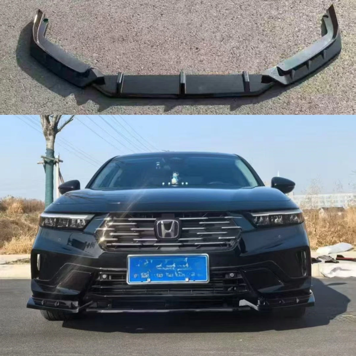 Для Honda Accord Sedan 11-го поколения 2023-2025: Комплект из 3-х черных карбоновых накладок на передний бампер (спойлер, обвес), аксессуары
Для Honda Accord Sedan 11-го поколения 2023-2025: Комплект из 3-х черных карбоновых накладок на передний бампер (спойлер, обвес), аксессуары