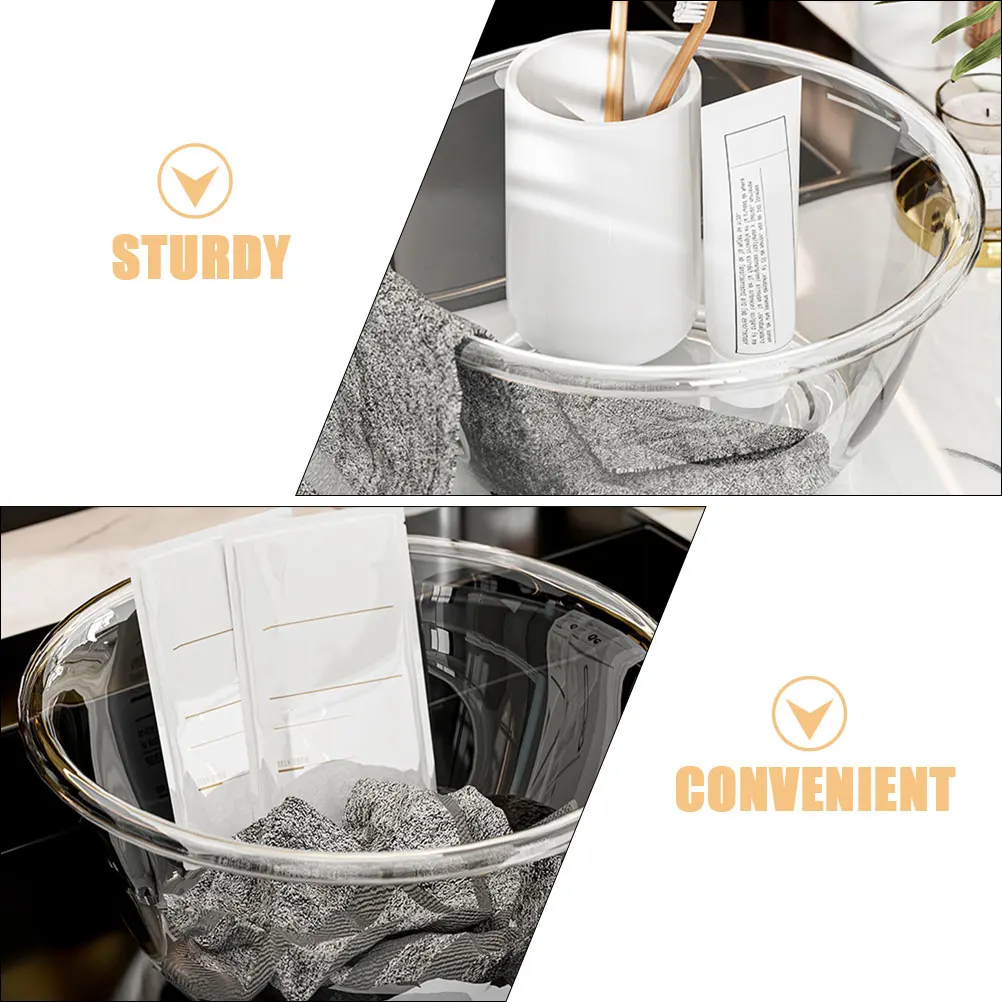Thickened Plastic Wash Basin Kitchen Face Cleansing Multipurpose Large Capacity Big Opening Smooth Home Salon Storage
Thickened Plastic Wash Basin Kitchen Face Cleansing Multipurpose Large Capacity Big Opening Smooth Home Salon Storage