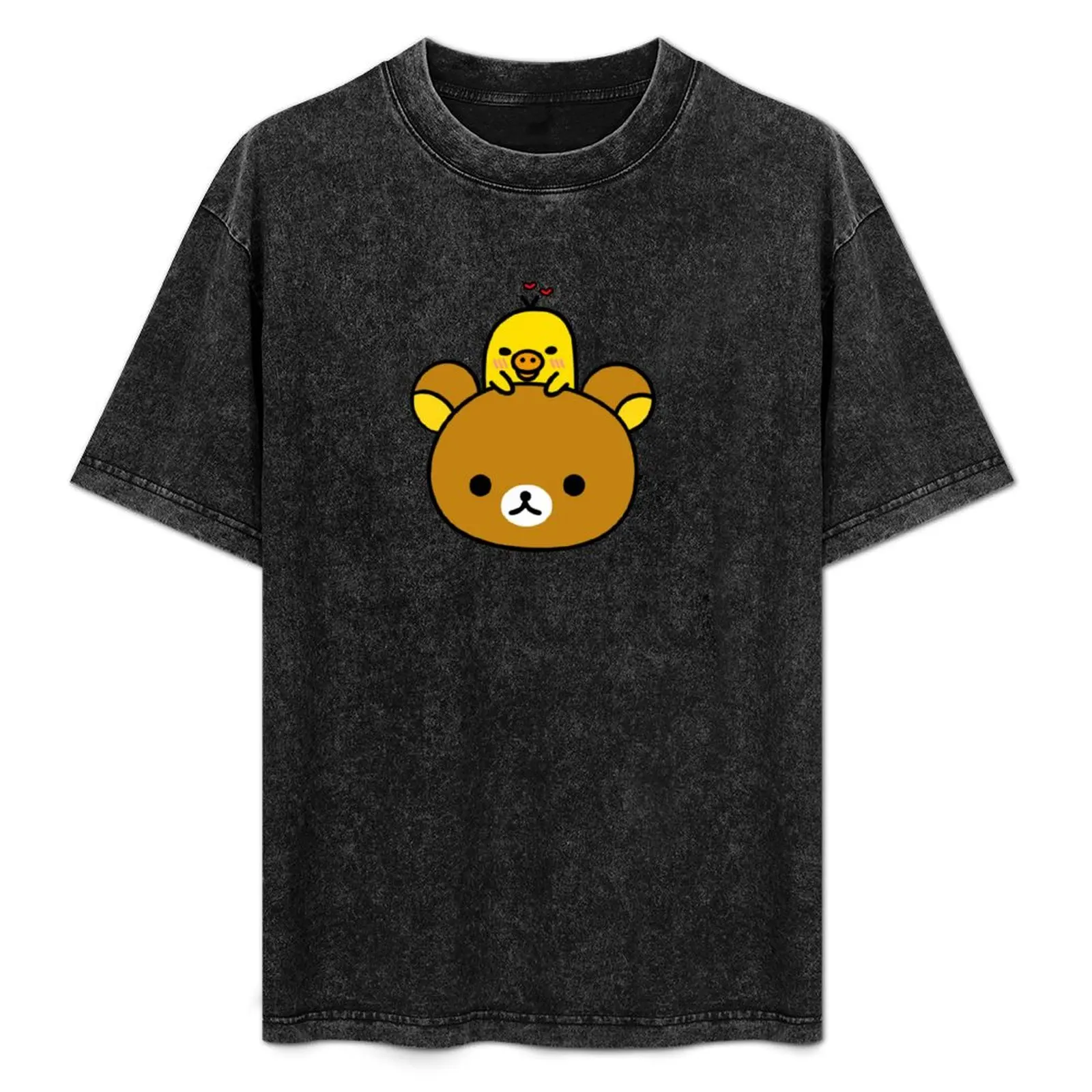 Rilakkuma and Kiiroitori T-Shirt Comfortable Daily Wear Tee
Rilakkuma and Kiiroitori T-Shirt Comfortable Daily Wear Tee