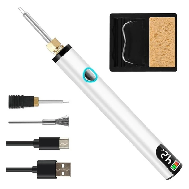 Jewelry Making Thread Burning Pen Set with Rechargeable Designs and 2 Tips Suitable for Sewing Weaving and Stringing
Jewelry Making Thread Burning Pen Set with Rechargeable Designs and 2 Tips Suitable for Sewing Weaving and Stringing