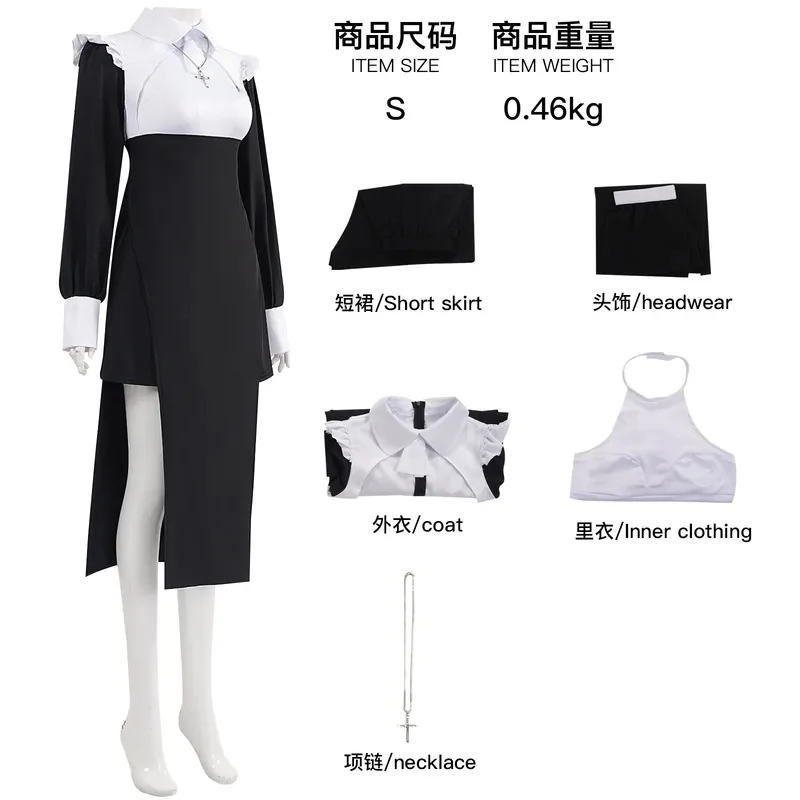 A;3\v,7'd/ Cosplay Costume Traditional Adult Valak Black Religious Robe Suit Halloween Party Demo Nun Performance Cw.3;v'6\b/
A;3\v,7'd/ Cosplay Costume Traditional Adult Valak Black Religious Robe Suit Halloween Party Demo Nun Performance Cw.3;v'6\b/