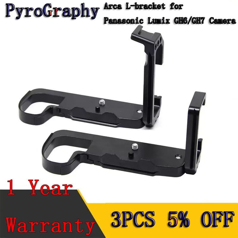 L-образный кронштейн для фотоаппарата Panasonic Lumix GH7/GH6
L-образный кронштейн для фотоаппарата Panasonic Lumix GH7/GH6