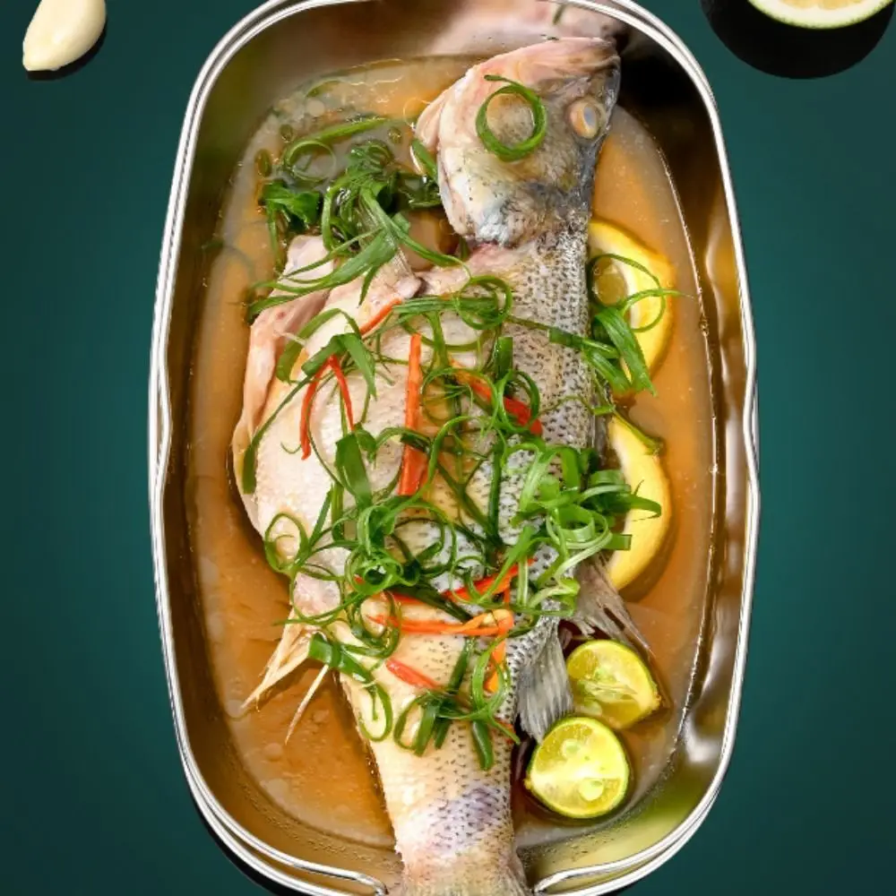 Stainless Steel Fish Serving Plate Thickened with Handle Serving Tray Heat-resistant Anti Scalding Dinner Plate Catering
Stainless Steel Fish Serving Plate Thickened with Handle Serving Tray Heat-resistant Anti Scalding Dinner Plate Catering