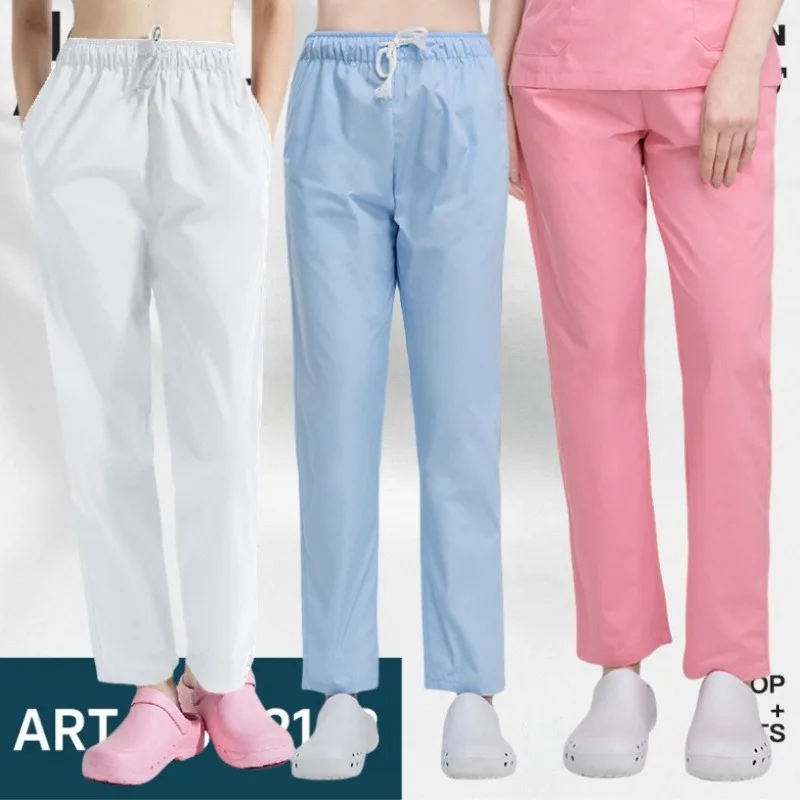 Pet Hospital Nurse Work Pants Solid Color Nursing Frosted Women's Underwear Hospital Doctor Work Clothes
Pet Hospital Nurse Work Pants Solid Color Nursing Frosted Women's Underwear Hospital Doctor Work Clothes