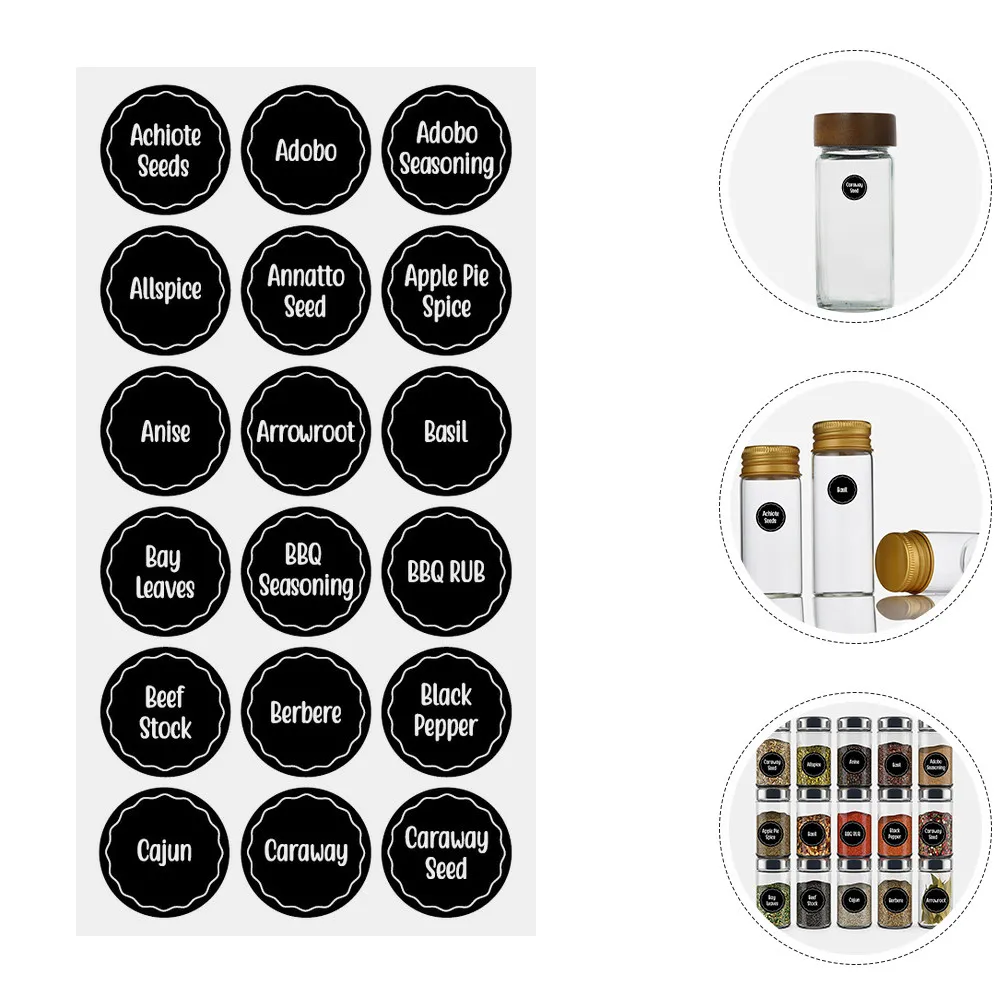 8 Sheets Round Pantry Labels Stickers for Spice Jars Mason Jars Glass Bottles Food Containers Kitchen Organization Clear Legible
8 Sheets Round Pantry Labels Stickers for Spice Jars Mason Jars Glass Bottles Food Containers Kitchen Organization Clear Legible