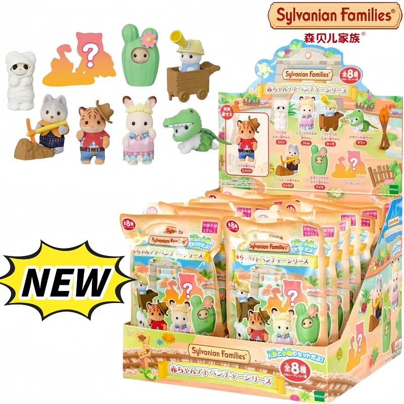 2026 New Hot Sylvanian Families Blind Bag Adventure Collectible Figures Mummy Tiger Cactus Surprise Flocked Adult Collectors Toy
2026 New Hot Sylvanian Families Blind Bag Adventure Collectible Figures Mummy Tiger Cactus Surprise Flocked Adult Collectors Toy