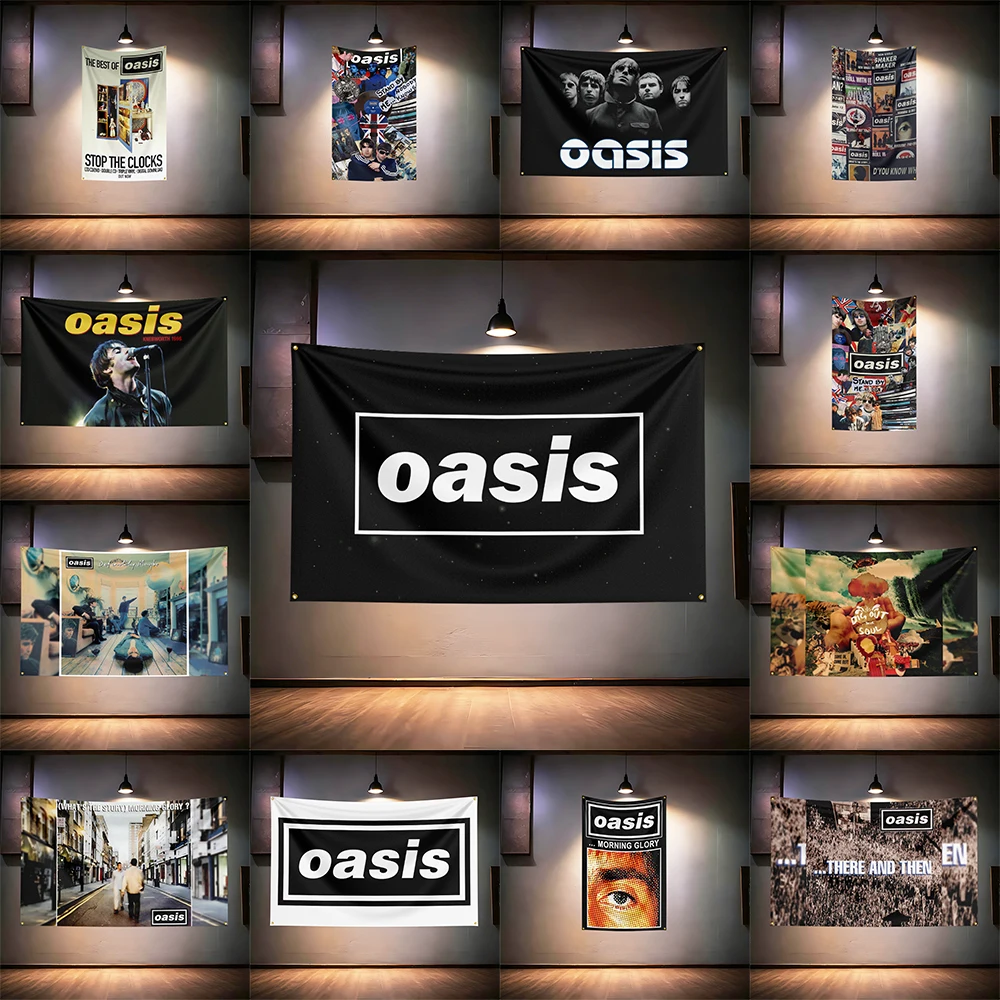 Rock Music Flag 3x5ft for oasis Fans Banner HD Print Brass Grommet Garage Bedroom Living Room Dorm Wall Decor Tapestry
Rock Music Flag 3x5ft for oasis Fans Banner HD Print Brass Grommet Garage Bedroom Living Room Dorm Wall Decor Tapestry