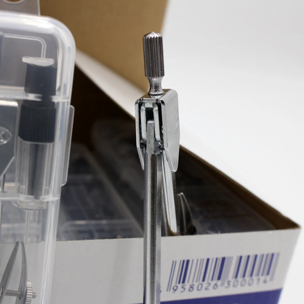 2pcs Geometry Compasses Strong Non-Rust Resistant Break Refill Drawing Tool Clear Smooth Circles School Office Studio 
2pcs Geometry Compasses Strong Non-Rust Resistant Break Refill Drawing Tool Clear Smooth Circles School Office Studio