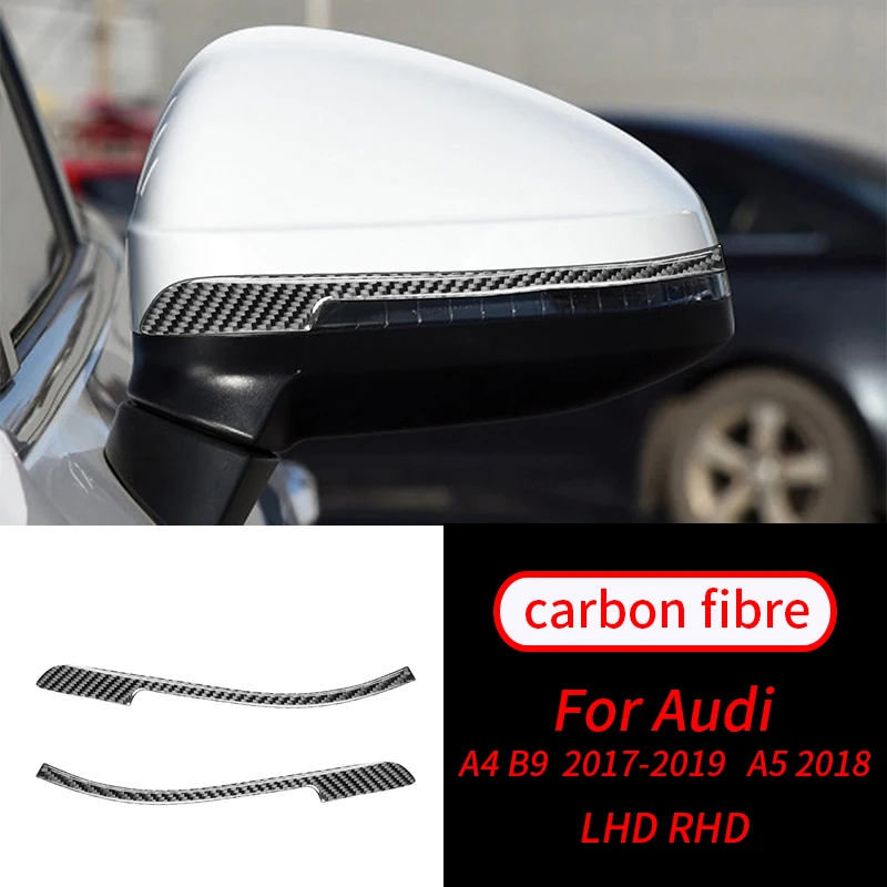 For Audi A4 B9 A5 17-19 Real Carbon Fiber Styling Rearview Mirror Anti-Rub Strips Protector Car Accessorie Car Interior Supplies
For Audi A4 B9 A5 17-19 Real Carbon Fiber Styling Rearview Mirror Anti-Rub Strips Protector Car Accessorie Car Interior Supplies