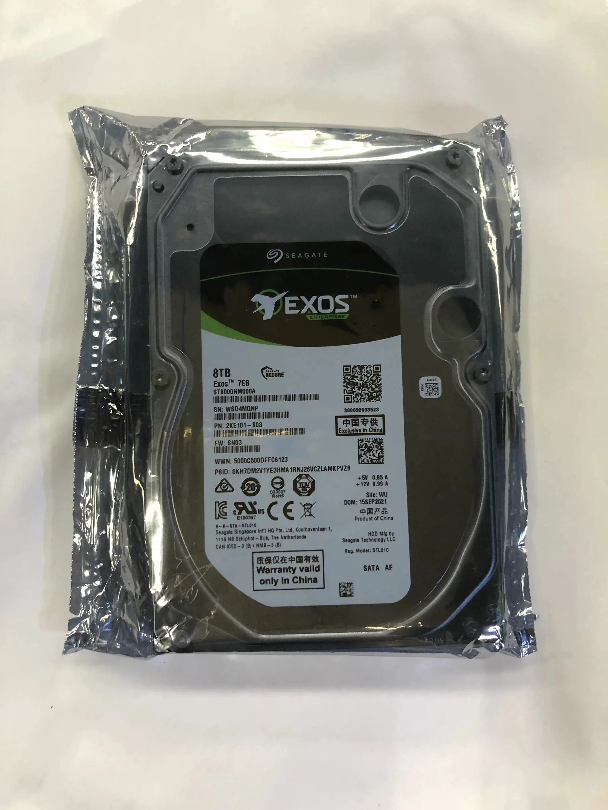 ST8000NM000A Galaxy 7E8 8T HDD NAS Desktop Monitor 8TB HDD
ST8000NM000A Galaxy 7E8 8T HDD NAS Desktop Monitor 8TB HDD