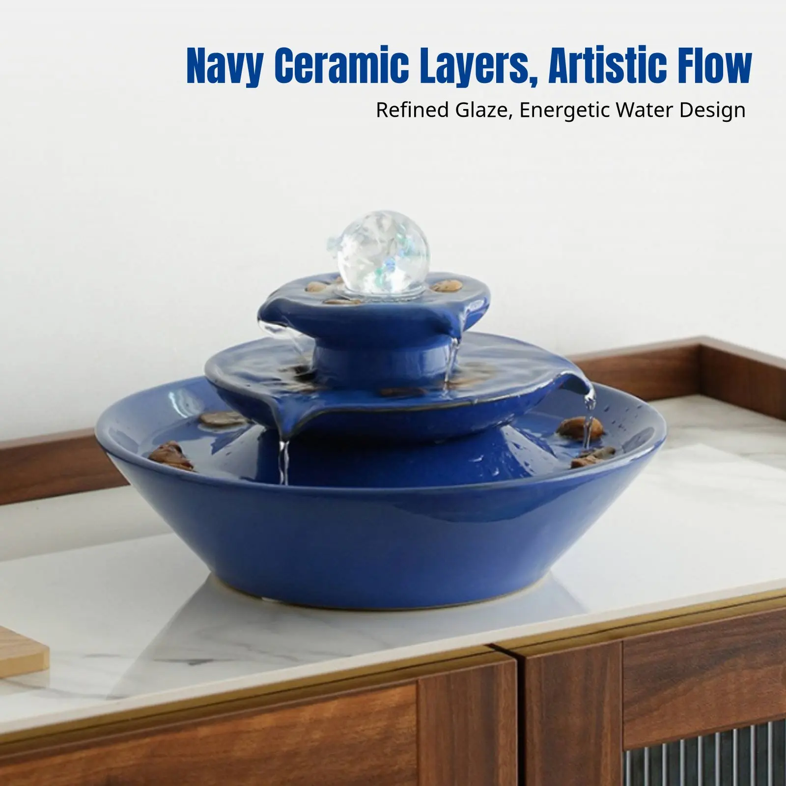 Feng Shui Water Wheel Rockery, Flowing Water Wealth Pot, Living Room Decor, Office Reception, Housewarming Gift
Feng Shui Water Wheel Rockery, Flowing Water Wealth Pot, Living Room Decor, Office Reception, Housewarming Gift