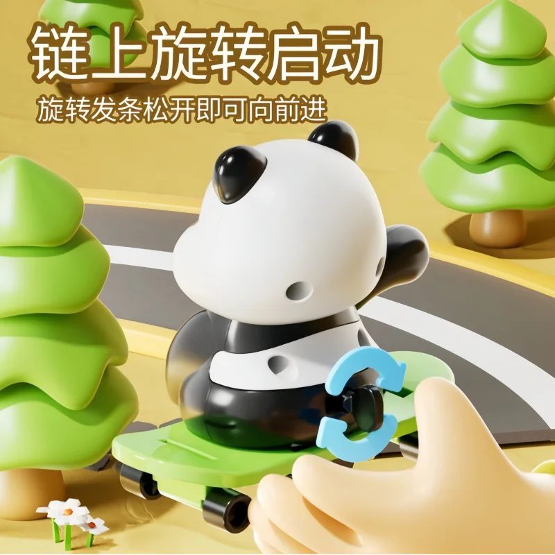 1pc Clockwork Cute Panda Children's Winding Toys Wind Up Arm Rotates Forward Winding Panda Figures Toys for Kids Children's Gift
1pc Clockwork Cute Panda Children's Winding Toys Wind Up Arm Rotates Forward Winding Panda Figures Toys for Kids Children's Gift