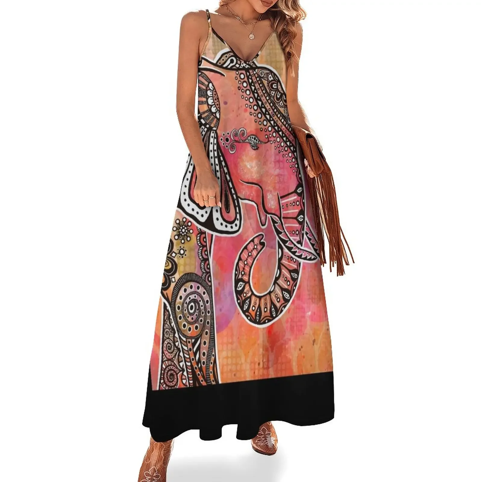 “Ajani” Wild African Elephant Sleeveless Dress Long dress woman Women's dresses ceremony dresses
“Ajani” Wild African Elephant Sleeveless Dress Long dress woman Women's dresses ceremony dresses