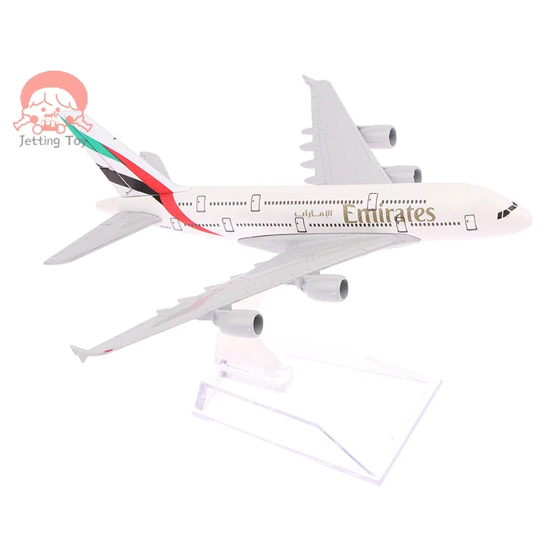 16cm 1:400 Metal Aircraft Replica Airlines A380 Airplane Diecast Model Aviation Plane Collectible Toys for Boys
16cm 1:400 Metal Aircraft Replica Airlines A380 Airplane Diecast Model Aviation Plane Collectible Toys for Boys