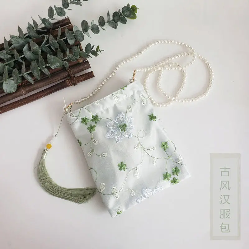 Forest Lace Embroidery Han Dynasty Small Square Bag Zipper Bag Paired with Ancient Diagonal Cross Phone Bag
Forest Lace Embroidery Han Dynasty Small Square Bag Zipper Bag Paired with Ancient Diagonal Cross Phone Bag