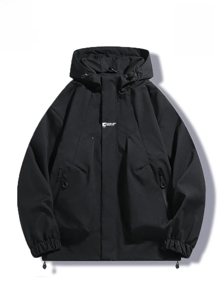 Свободная ветрозащитная куртка для пар на весну-осень, повседневная, с удлиненными рукавами, на молнии, с капюшоном
Свободная ветрозащитная куртка для пар на весну-осень, повседневная, с удлиненными рукавами, на молнии, с капюшоном