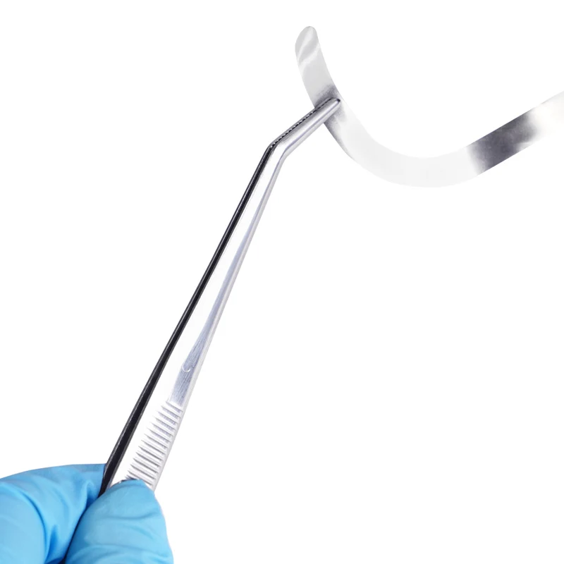 1pc Stainless steel forceps, elbow surgical medical instrument forceps, cotton ball forceps are reusable dental tools
1pc Stainless steel forceps, elbow surgical medical instrument forceps, cotton ball forceps are reusable dental tools