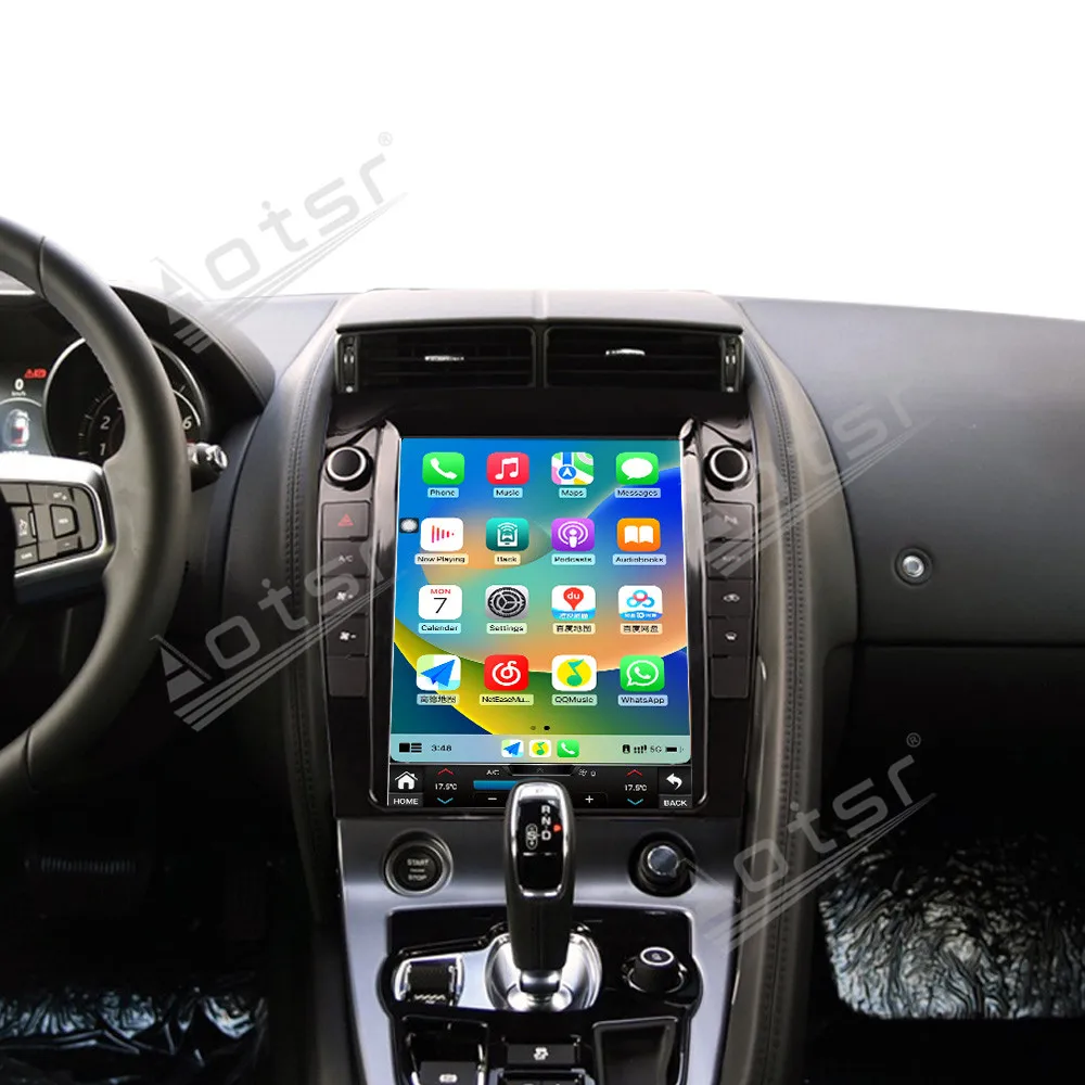 Android 14 Qualcomm CarPlay 12.1" Car Radio For Jaguar F-TYPE 2013-2020 FTYPE Stereo Multimedia Video Player GPS Navigation DSP
Android 14 Qualcomm CarPlay 12.1" Car Radio For Jaguar F-TYPE 2013-2020 FTYPE Stereo Multimedia Video Player GPS Navigation DSP