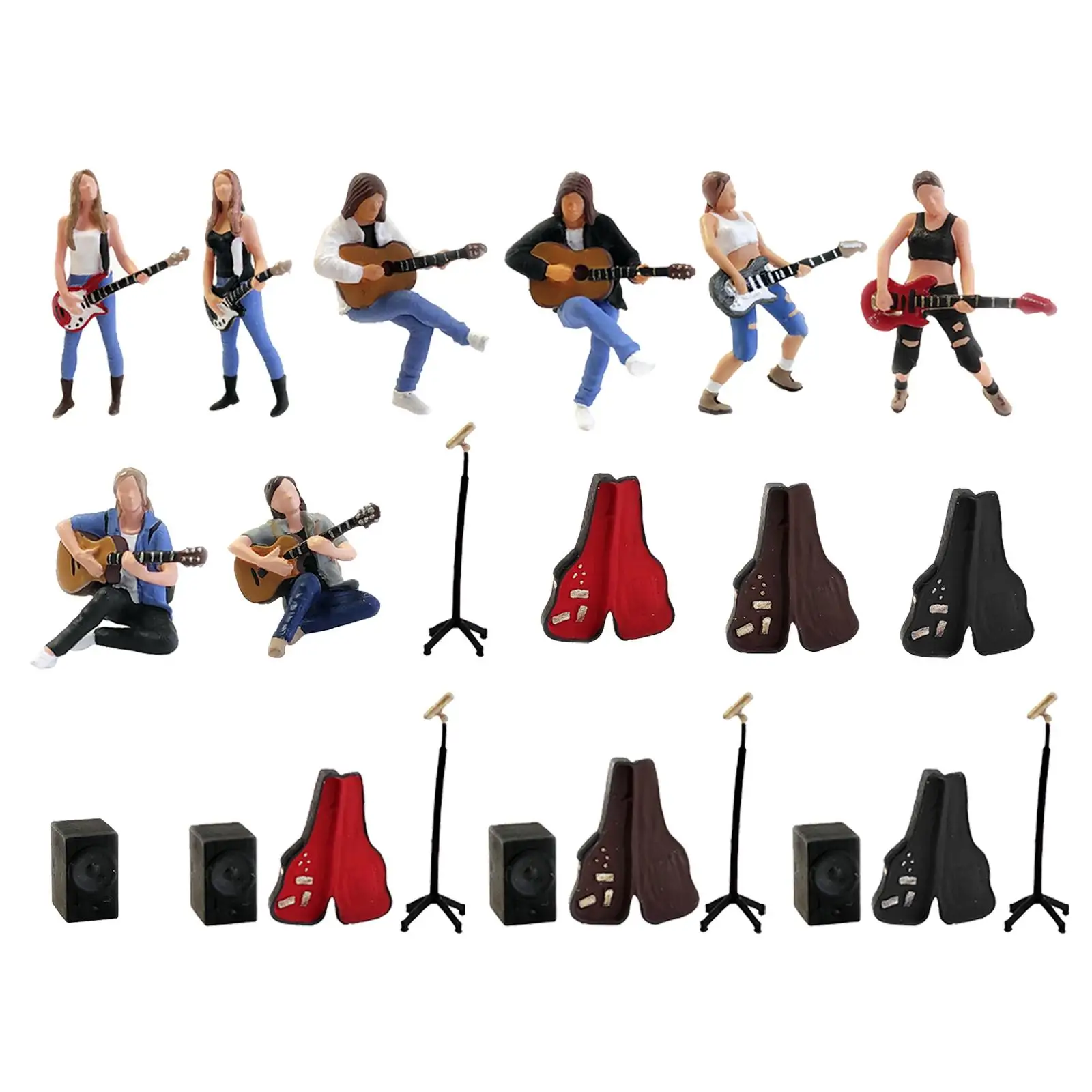 1/64 Scale Model Miniature Tiny Women/Men Singer Figure People Table Layout Scenario Diorama Model for Children Toy Accs
1/64 Scale Model Miniature Tiny Women/Men Singer Figure People Table Layout Scenario Diorama Model for Children Toy Accs
