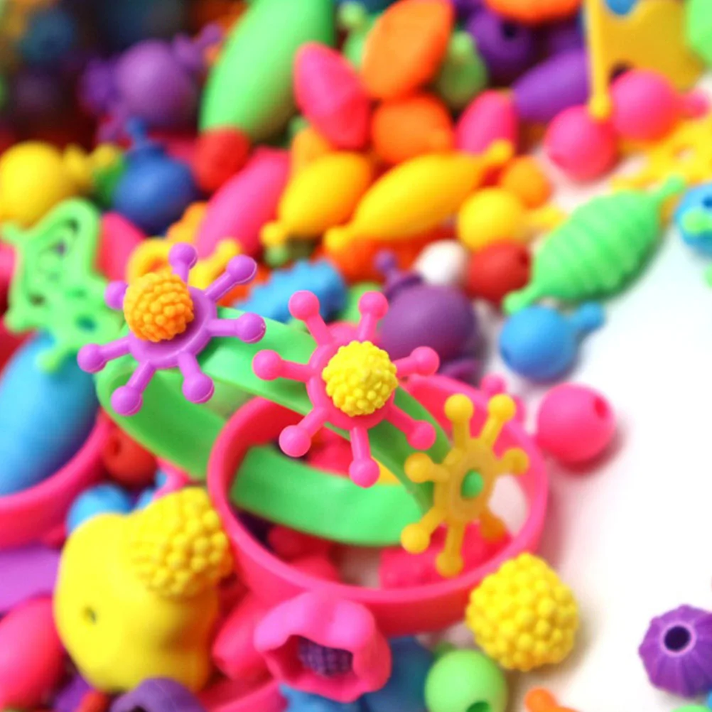 1 Set of Handmade Bead Plaything for Kids DIY Creativity and Color Recognition
1 Set of Handmade Bead Plaything for Kids DIY Creativity and Color Recognition