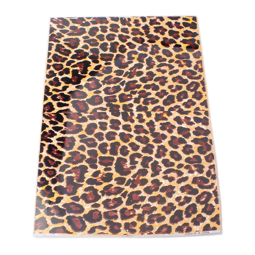 Leopard Print Board Blank Scratch Plate Acoustic Guitar Material PVC Acrylic Adhesive Backing Protective Film
Leopard Print Board Blank Scratch Plate Acoustic Guitar Material PVC Acrylic Adhesive Backing Protective Film