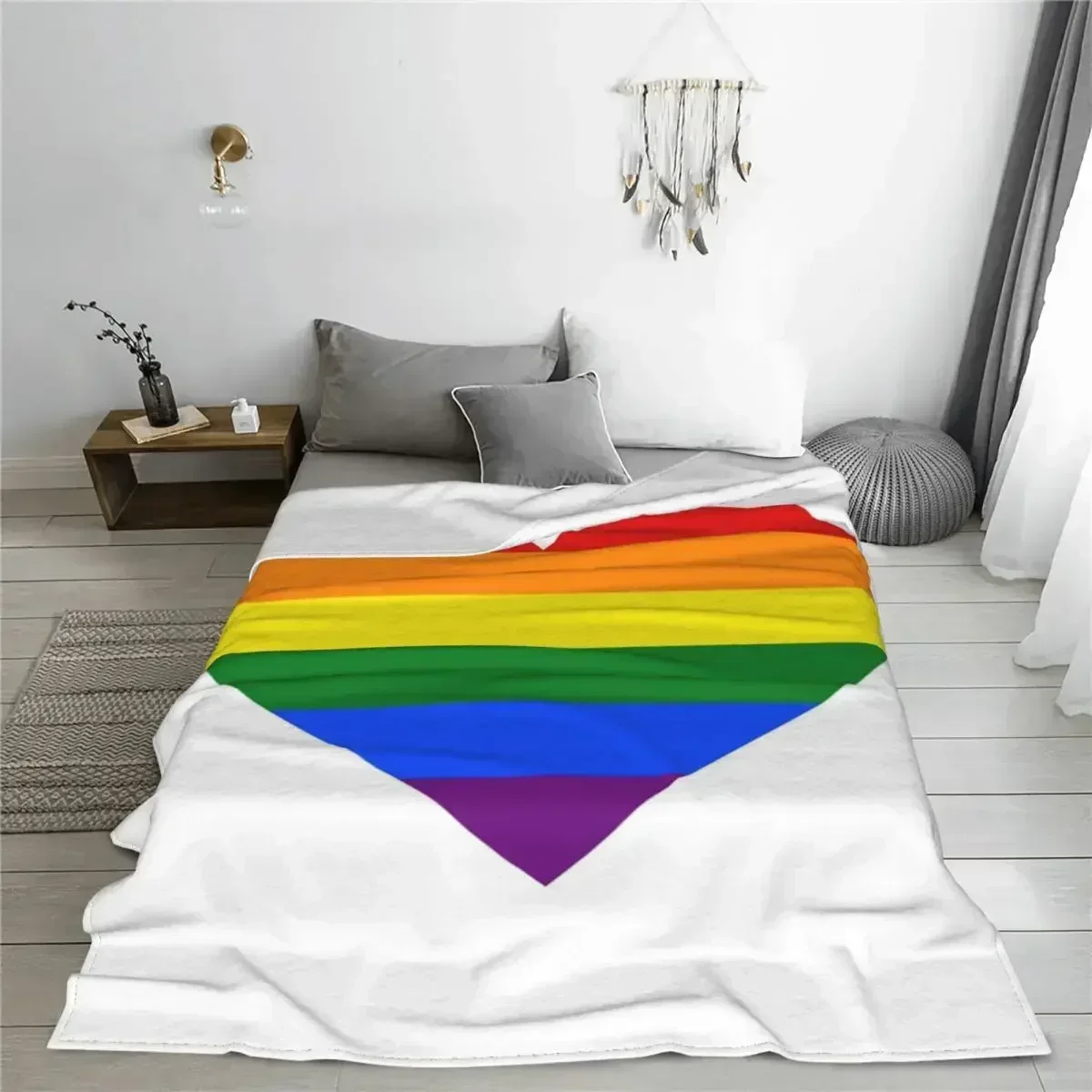 Gay Lgbt Pride Flag Yaoi Flannel Throw Blanket Rainbow Heart Blankets for Home Couch Soft Quilt baby blanket
Gay Lgbt Pride Flag Yaoi Flannel Throw Blanket Rainbow Heart Blankets for Home Couch Soft Quilt baby blanket