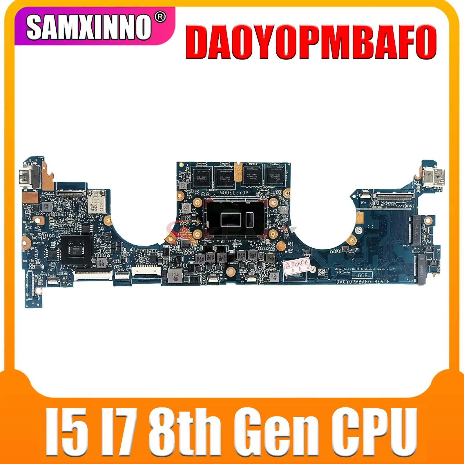 For X512UA X712UA X512UB F512U A512U D712U M712U X712UB V5000UA Mainboard X512UF I3 I5 I7 Elitebook X360 1030-G3 DA0Y0PMBAF0
For X512UA X712UA X512UB F512U A512U D712U M712U X712UB V5000UA Mainboard X512UF I3 I5 I7 Elitebook X360 1030-G3 DA0Y0PMBAF0