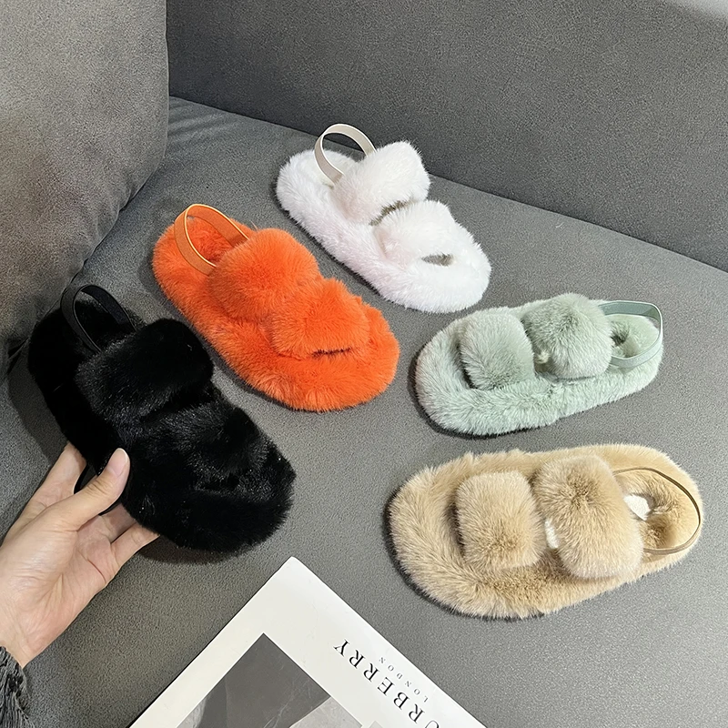 Fashionable Autumn/winter Plush Cotton Slippers For Girls Indoor Outer Wear Flat Bottom Anti-slip Slippers kids shoes
Fashionable Autumn/winter Plush Cotton Slippers For Girls Indoor Outer Wear Flat Bottom Anti-slip Slippers kids shoes