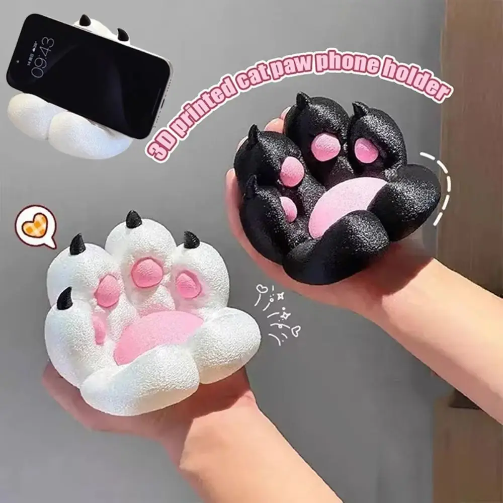 Подставка для телефона в виде кошачьей лапы, напечатанная на 3D-принтере, универсальное крепление в мультяшном стиле, настольный держатель для мобильного телефона, легко чистится, декоративный элемент
Подставка для телефона в виде кошачьей лапы, напечатанная на 3D-принтере, универсальное крепление в мультяшном стиле, настольный держатель для мобильного телефона, легко чистится, декоративный элемент
