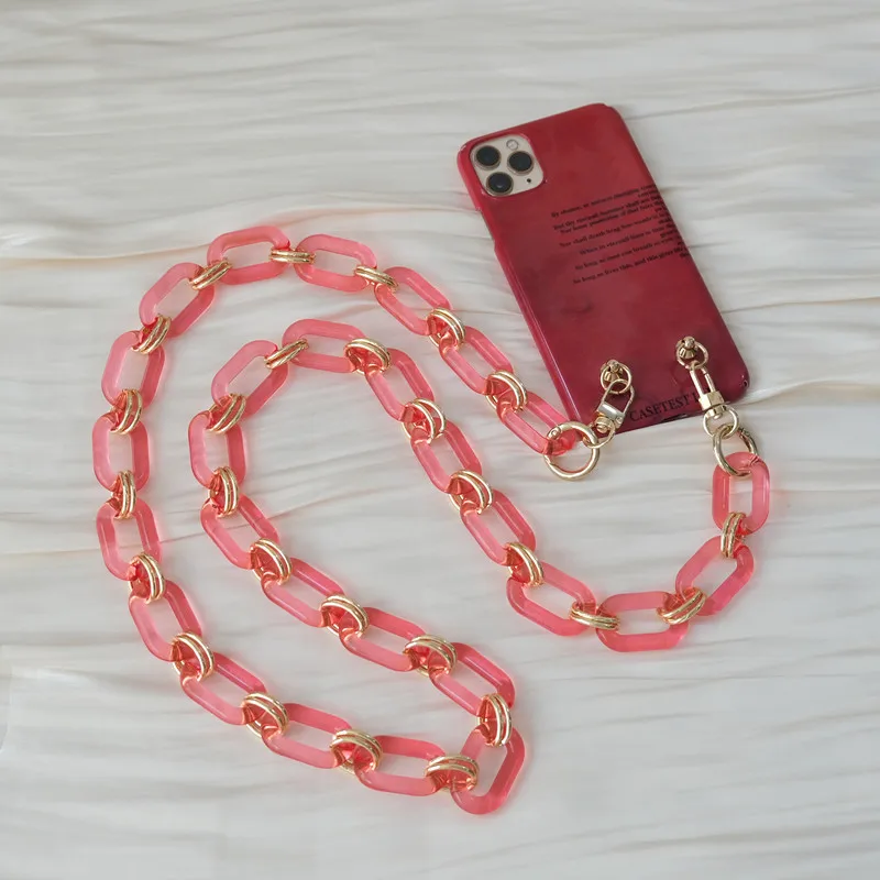 New Phone Accessory Long Cellphone Chain Anti Lost Alloy Cute Candy Shoulder Neck Crossbody Phone Strap Phone Case Holder Chain
New Phone Accessory Long Cellphone Chain Anti Lost Alloy Cute Candy Shoulder Neck Crossbody Phone Strap Phone Case Holder Chain
