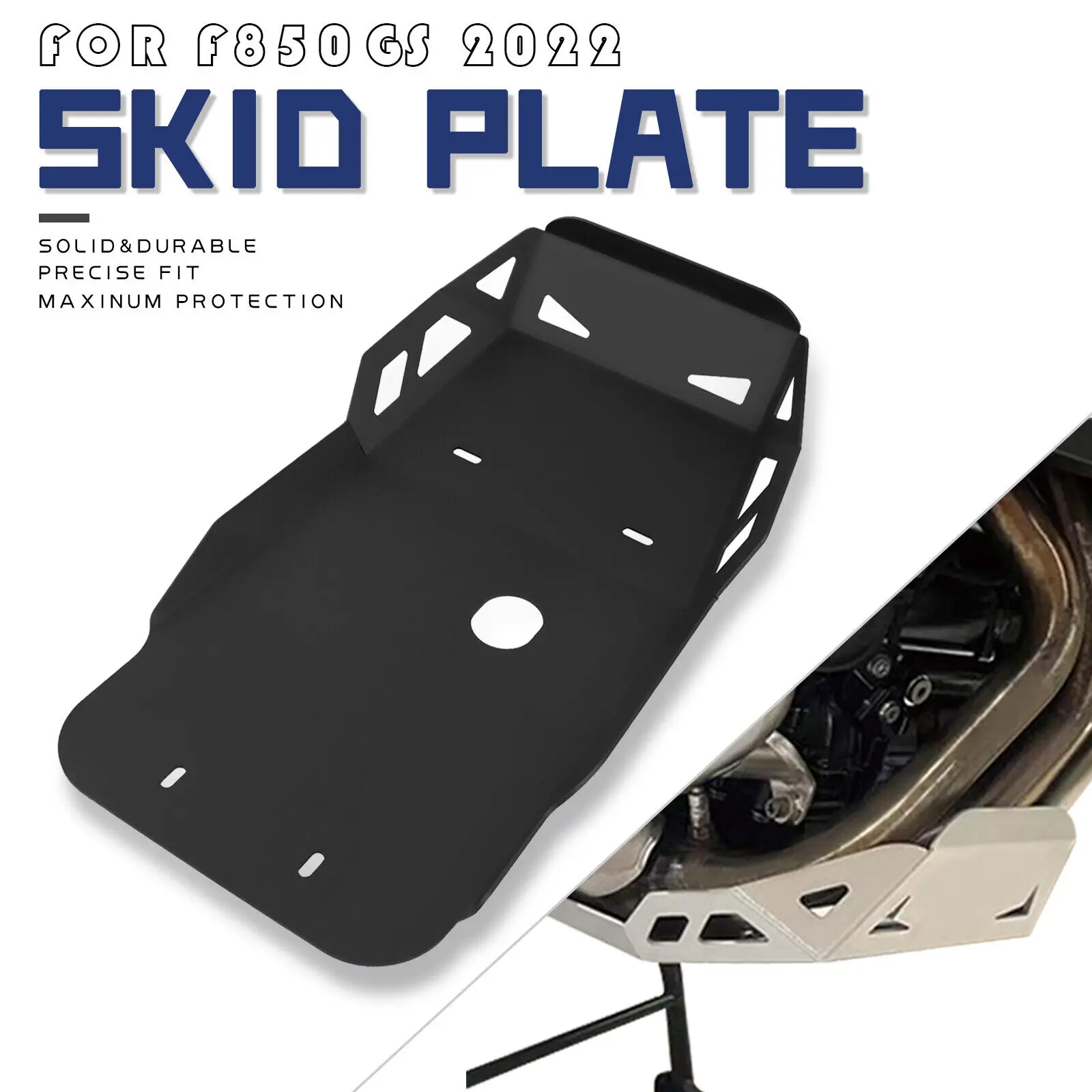 For BMW F750GS F850GS ADV 2022-2023 Engine Skid Plate Chassis Bottom Guard Protector Black
For BMW F750GS F850GS ADV 2022-2023 Engine Skid Plate Chassis Bottom Guard Protector Black
