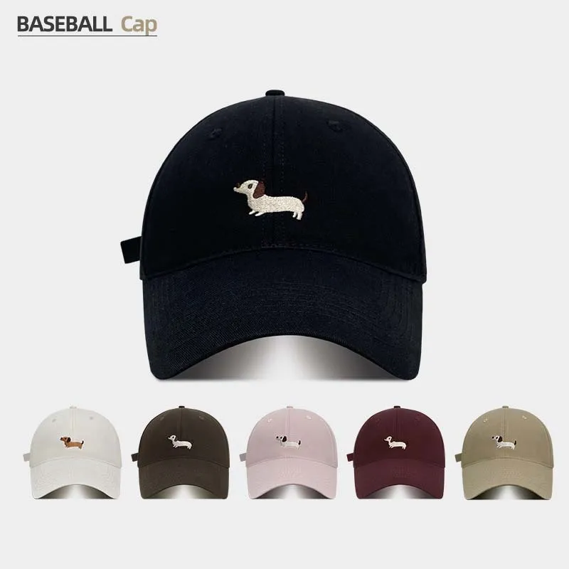 New Arrived Spring Cotton Embroidered Puppy Baseball Cap Big Head Picnic Camping Men's Cap INS Fashion Kawaii Women's Visor Cap
New Arrived Spring Cotton Embroidered Puppy Baseball Cap Big Head Picnic Camping Men's Cap INS Fashion Kawaii Women's Visor Cap