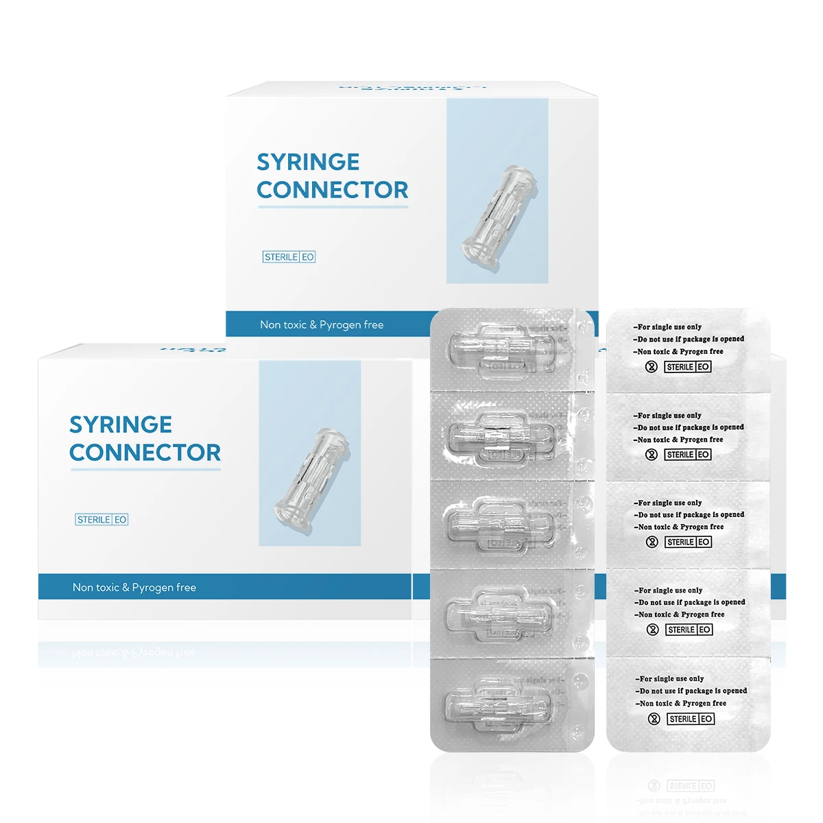High Quality Disposable Upgraded Version Of Luer Thread Double Connector Pneumatic Device Syringe Connector
High Quality Disposable Upgraded Version Of Luer Thread Double Connector Pneumatic Device Syringe Connector