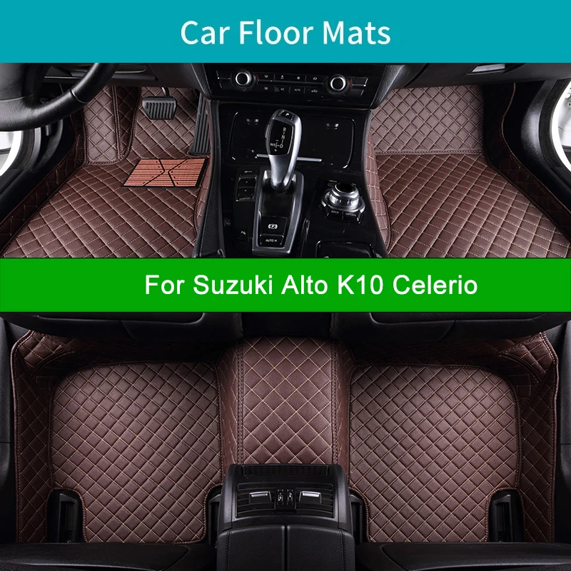 Автомобильные коврики под заказ для Suzuki Alto K10 Celerio 2008-2022, автомобильные коврики, аксессуары для автомобиля
Автомобильные коврики под заказ для Suzuki Alto K10 Celerio 2008-2022, автомобильные коврики, аксессуары для автомобиля