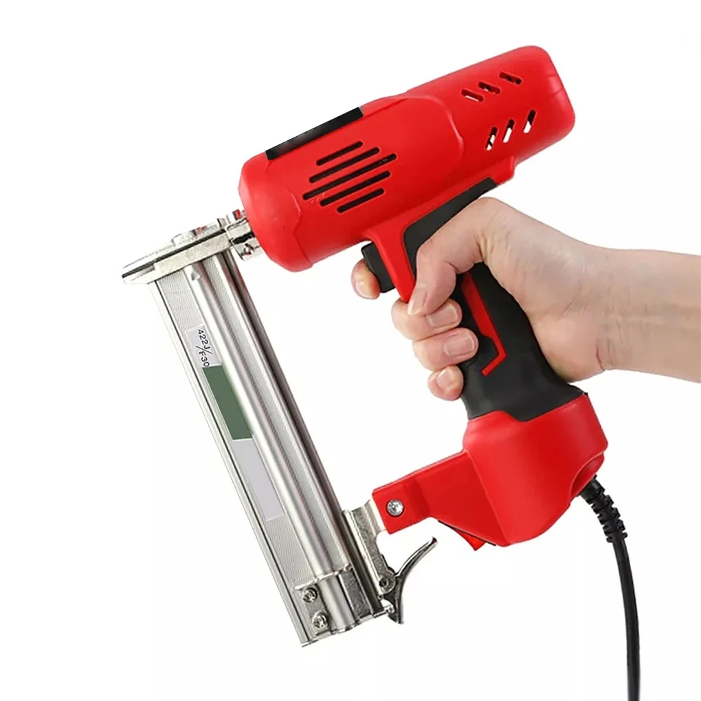 Electric Nail Gun DIY Furniture Wood Frame Stapler with 3500pcs Electric Tool Nails Carpentry Construction Woodworking Nail Tool
Electric Nail Gun DIY Furniture Wood Frame Stapler with 3500pcs Electric Tool Nails Carpentry Construction Woodworking Nail Tool