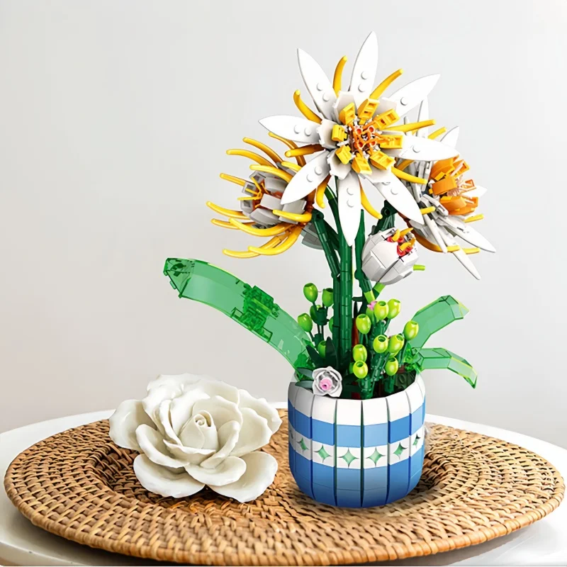 Epiphyllum Potted Decoration Building Block Toy-Perfect Holiday Gift For Girl,Ideal for Gift-Giving,Home Decor & Mood-Enhancing
Epiphyllum Potted Decoration Building Block Toy-Perfect Holiday Gift For Girl,Ideal for Gift-Giving,Home Decor & Mood-Enhancing