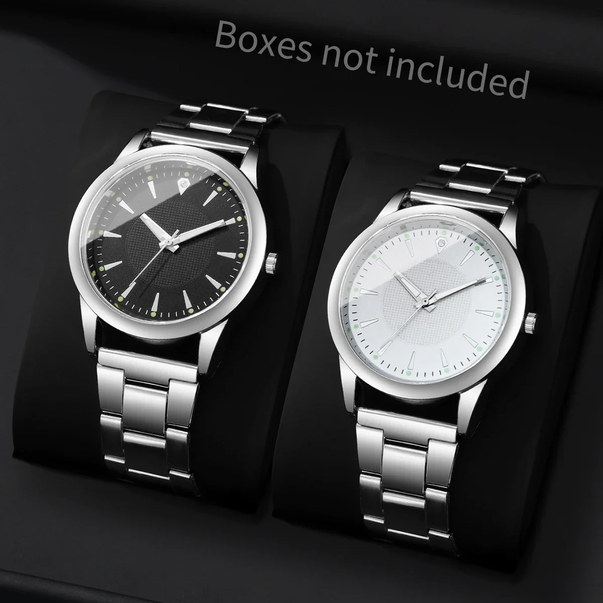 2PCS Couple's Watch with Steel Belt for Women, Light Luxury and High Luxury Watch, Men's and Women's Quartz Watch, Gift Watch
2PCS Couple's Watch with Steel Belt for Women, Light Luxury and High Luxury Watch, Men's and Women's Quartz Watch, Gift Watch