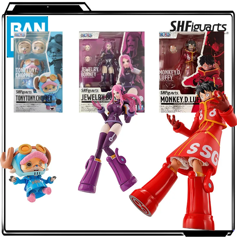 Bandai натуральная аниме-фигурка S.H.Figuarts, цельные украшения, Bonney & Monkey·D·Luffy&Tony Tony Chopper, экшн-фигурки, игрушки для мальчиков 
Bandai натуральная аниме-фигурка S.H.Figuarts, цельные украшения, Bonney & Monkey·D·Luffy&Tony Tony Chopper, экшн-фигурки, игрушки для мальчиков