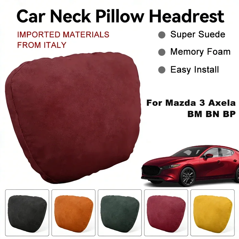 Italy Suede Car Neck Rest Pillow For Mazda 3 Axela BM BN BP Seat Head Neck Support Cushion Auto Interior Accessories
Italy Suede Car Neck Rest Pillow For Mazda 3 Axela BM BN BP Seat Head Neck Support Cushion Auto Interior Accessories