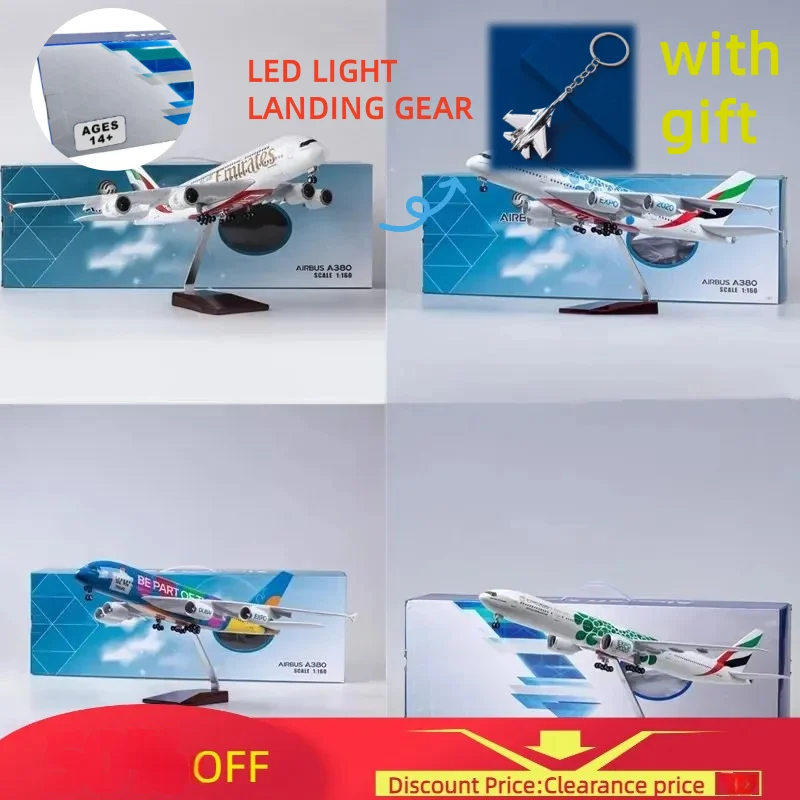 Масштабная модель 1:160 Emirates Expo 2020/2022 DUBAIAUE Airlines Airbus A380/B777, литая под давлением смола, коллекция самолетов, дисплей, игрушки, подарок
Масштабная модель 1:160 Emirates Expo 2020/2022 DUBAIAUE Airlines Airbus A380/B777, литая под давлением смола, коллекция самолетов, дисплей, игрушки, подарок