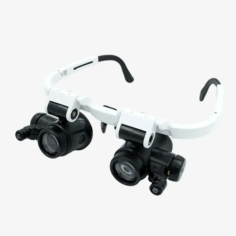Hot sell Wearing Magnifier Glasses Magnifying 8X 15X 23X 2LED Professional Magnifier Glasses for Reading Jewelers Repair
Hot sell Wearing Magnifier Glasses Magnifying 8X 15X 23X 2LED Professional Magnifier Glasses for Reading Jewelers Repair