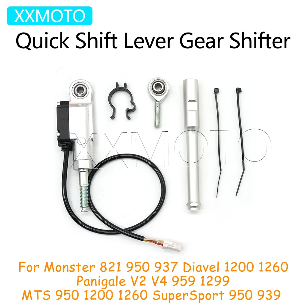 For Ducati Monster 821 950 937 MTS 950 Diavel 1200 1260 SuperSport 939 Panigale V2 V4 Motorcycle Quick Shift Lever Gear Shifter
For Ducati Monster 821 950 937 MTS 950 Diavel 1200 1260 SuperSport 939 Panigale V2 V4 Motorcycle Quick Shift Lever Gear Shifter