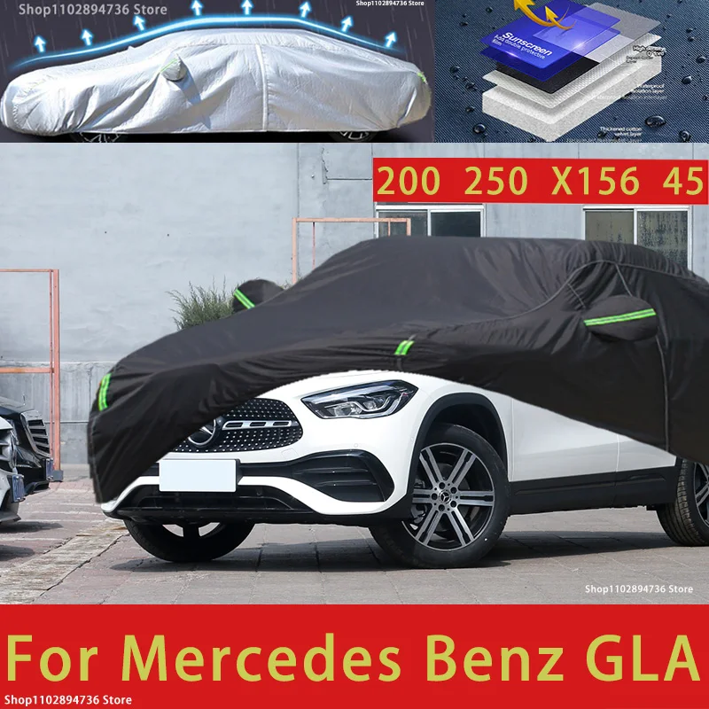 For Mercedes Benz GLA 200 250 X156 45 Outdoor Protection Full Car Cover Covers Sunshade Waterproof Dustproof Black Car Cover
For Mercedes Benz GLA 200 250 X156 45 Outdoor Protection Full Car Cover Covers Sunshade Waterproof Dustproof Black Car Cover