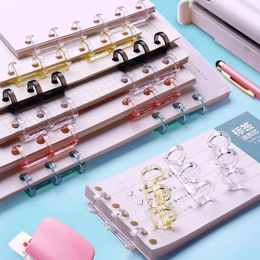 2Pcs 4.2*1.2cm 3-Hole Loose-Leaf Binder Rings Spring Spiral 360 Degree Flipping Strip Buckle Clip School Supplies Stationery
2Pcs 4.2*1.2cm 3-Hole Loose-Leaf Binder Rings Spring Spiral 360 Degree Flipping Strip Buckle Clip School Supplies Stationery