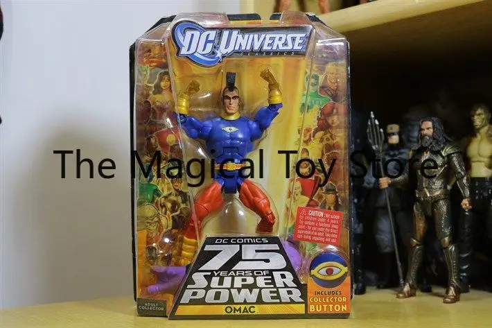Original DC UNIVERSE Brainiac, Validus, Superman, OMAC Commemorative Edition 6-Inch Articulated Action Figure Toy
Original DC UNIVERSE Brainiac, Validus, Superman, OMAC Commemorative Edition 6-Inch Articulated Action Figure Toy